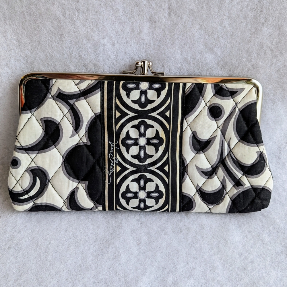 Vera Bradley Night & Day Kiss Lock Clutch